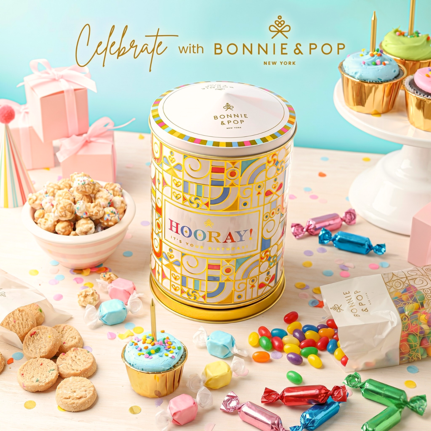 Happy Birthday Tin - Summer Edition