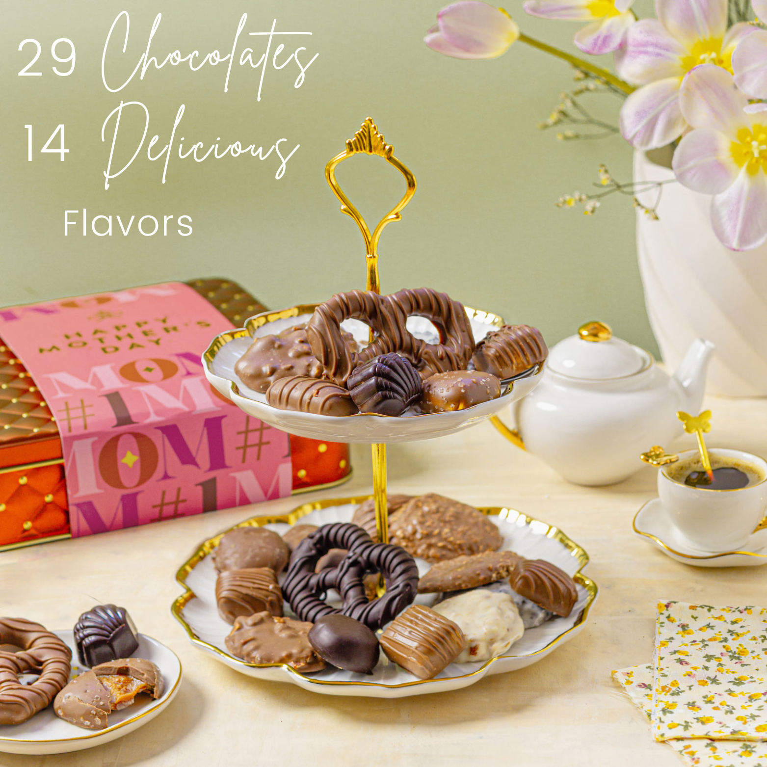 Mother's Day Chocolate Assortment Gift Tin