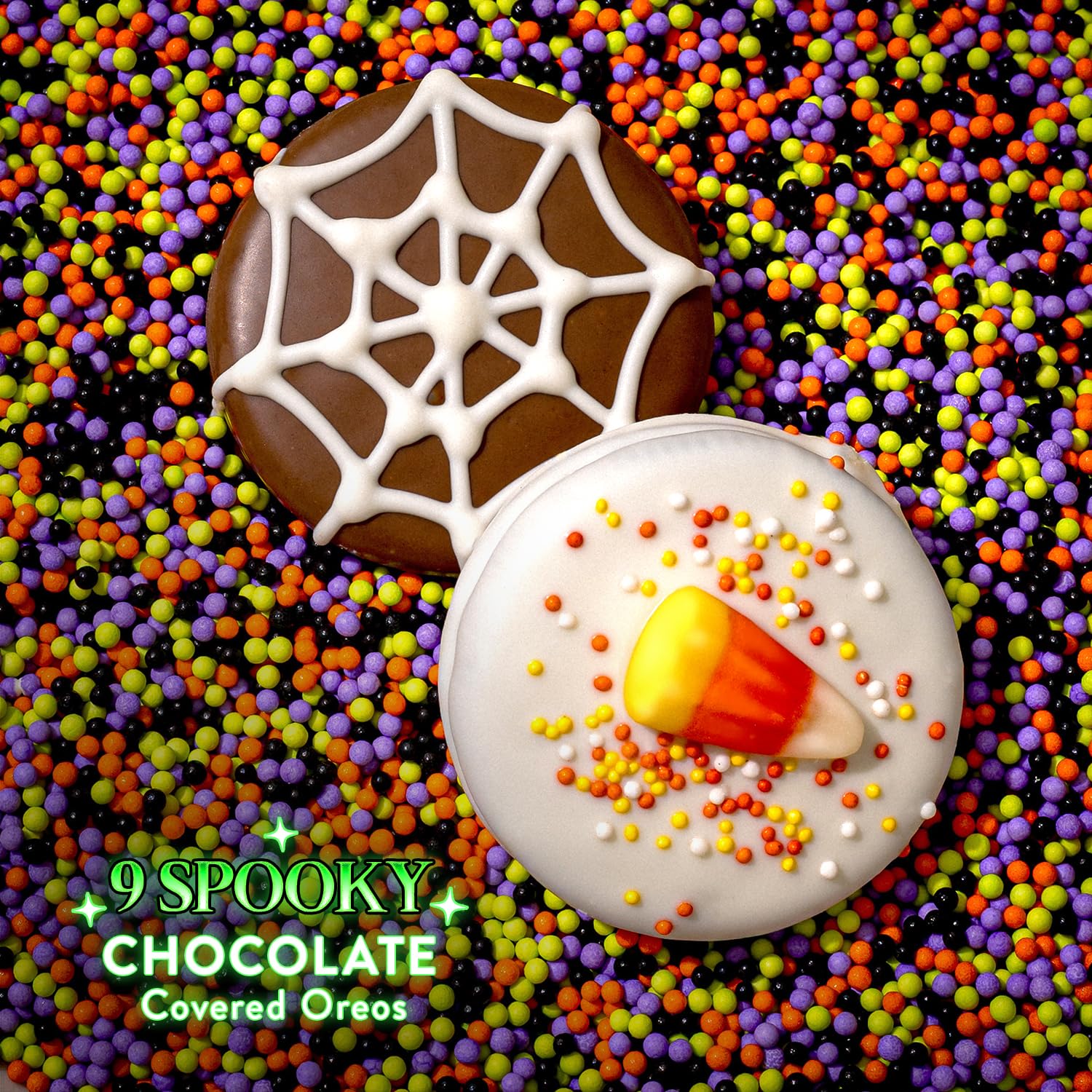 Halloween Chocolate Sandwich Cookies Gift Box, Glow-in-the-Dark – Bonnie and Pop
