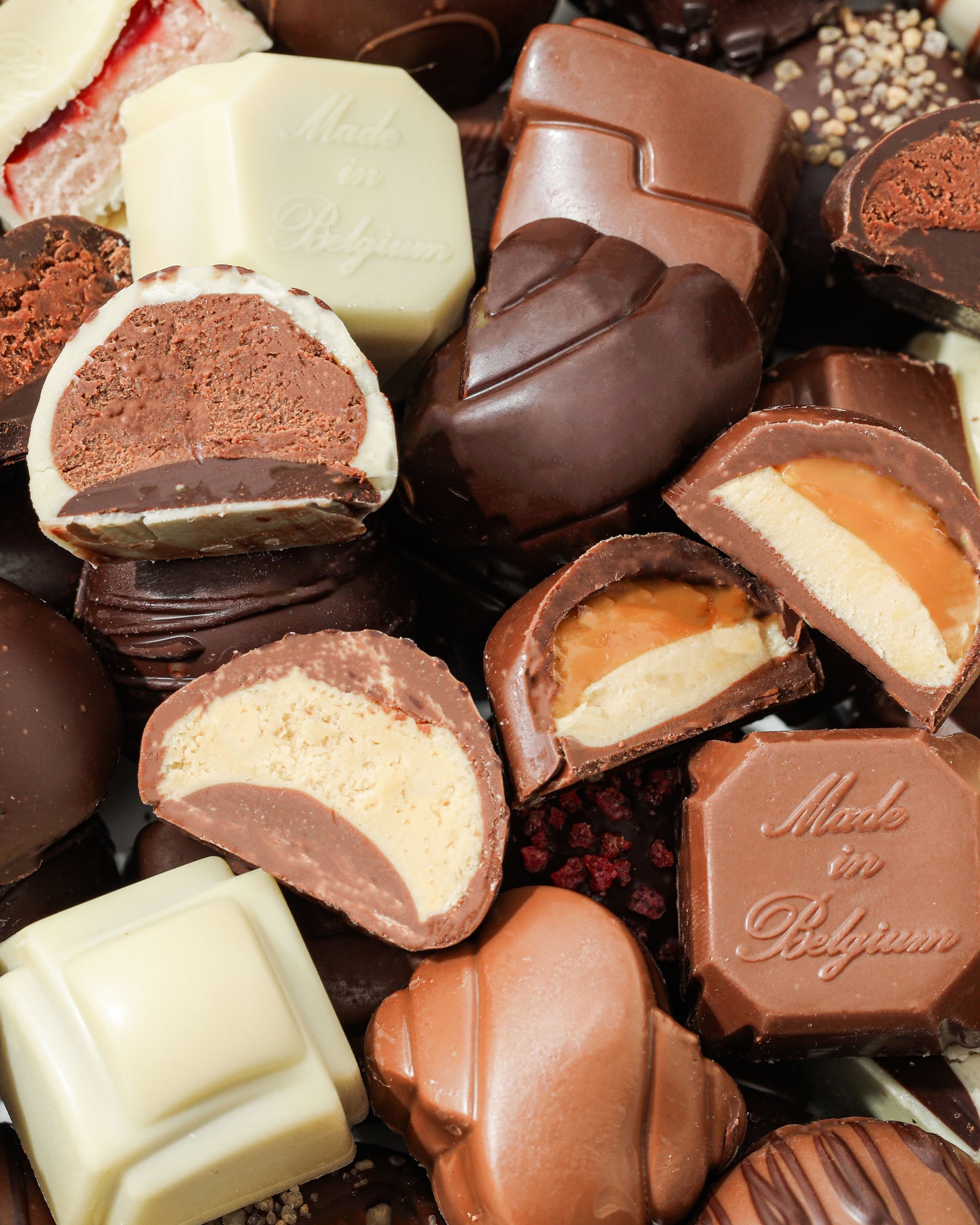 Gourmet Chocolate Gift Box – Elegant Bow Tin with Belgian Truffles - Copper