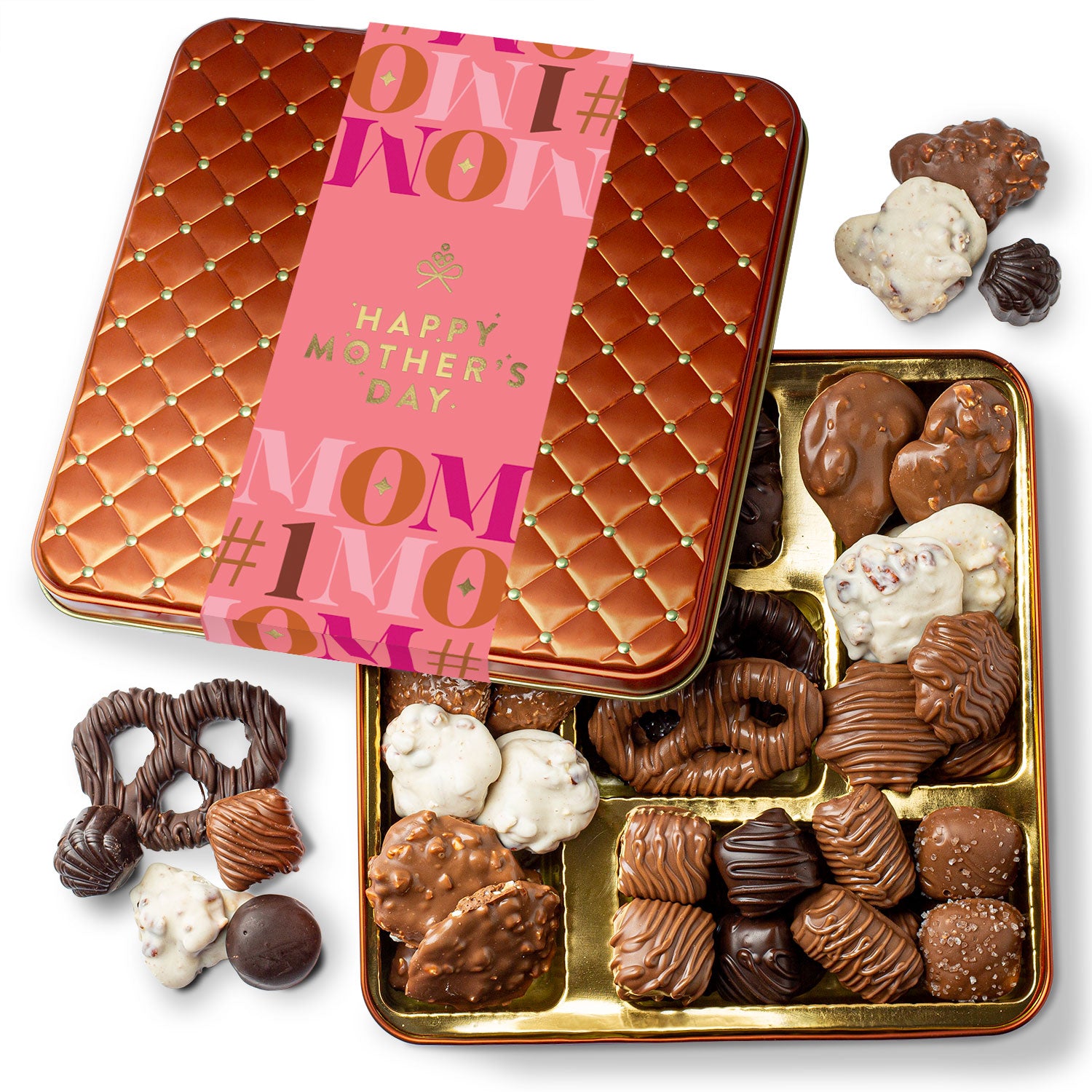 Mother's Day Chocolate Assortment Gift Tin