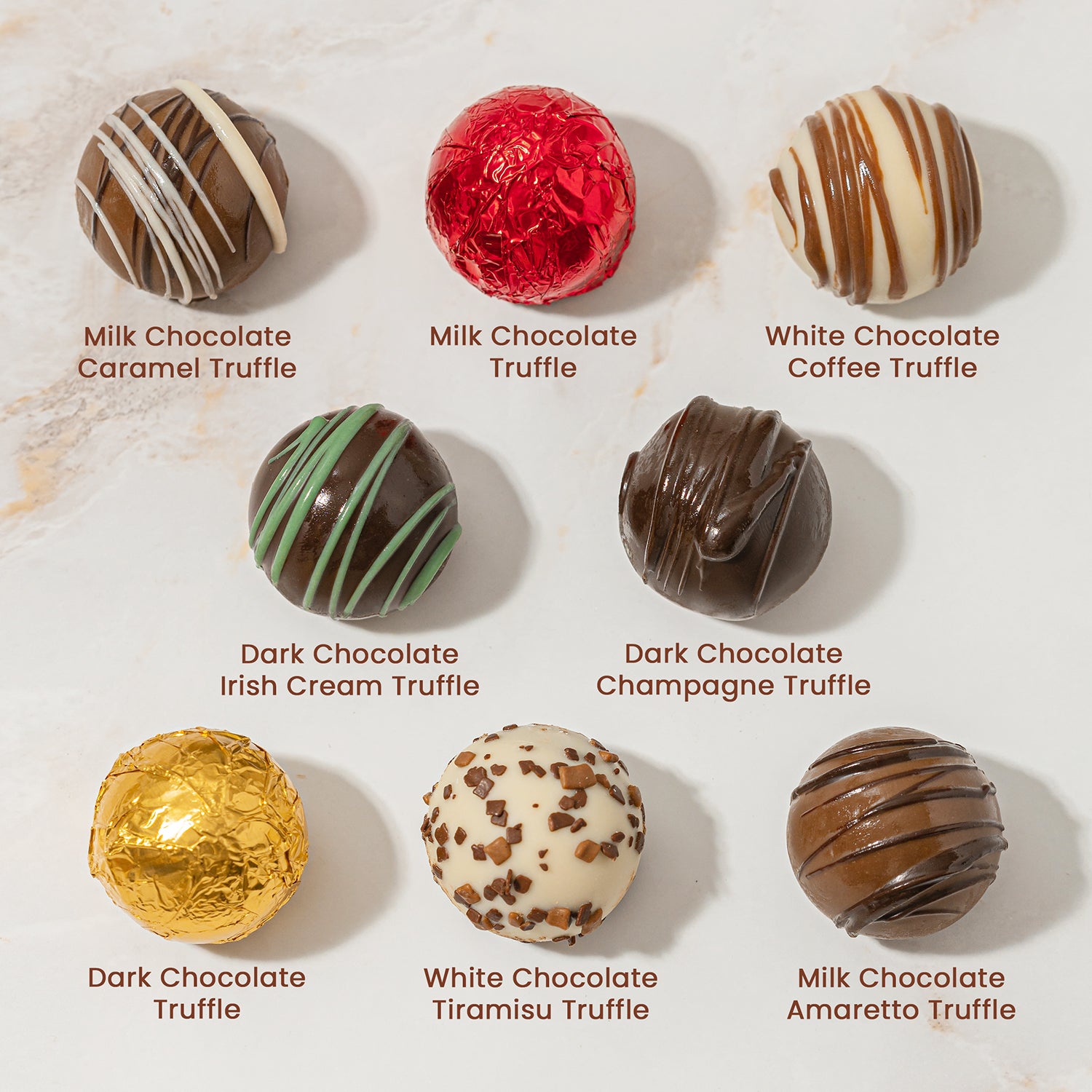 Holiday Gift Basket – Festive Wreath Tin with Assorted Chocolate Truffles