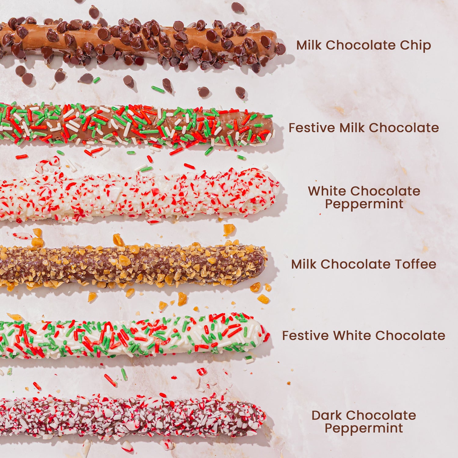 Nutcracker Chocolate-Covered Pretzel Gift Tin – Gourmet Holiday Treats & Christmas Gift Idea