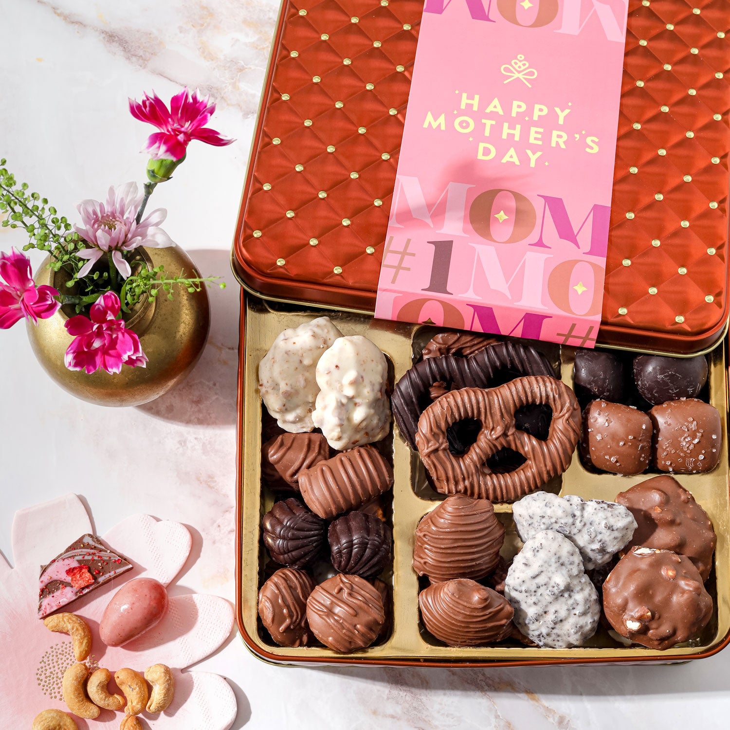 Mother's Day Chocolate Assortment Gift Tin