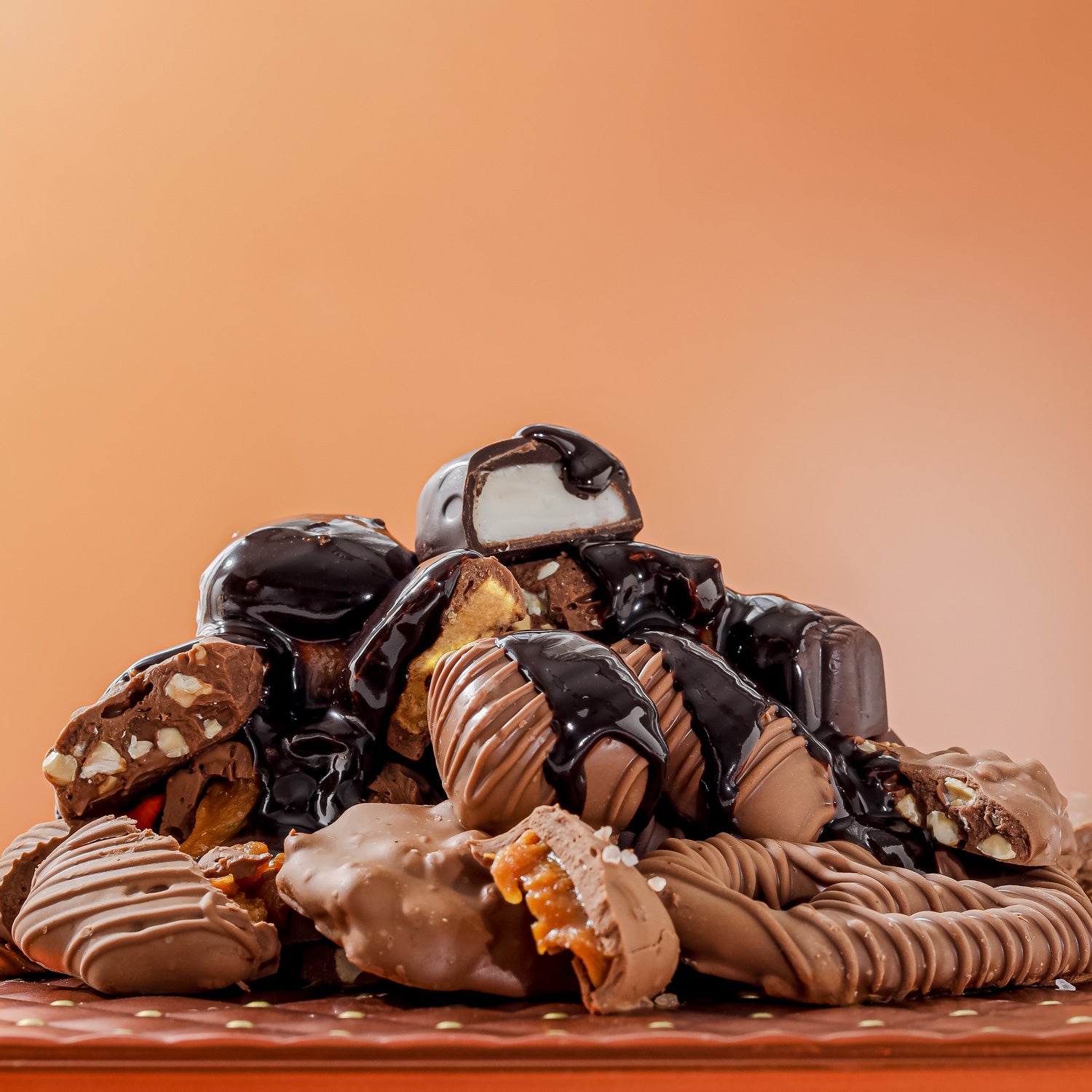 Gourmet Chocolate Gift Basket in Keepsake Tin