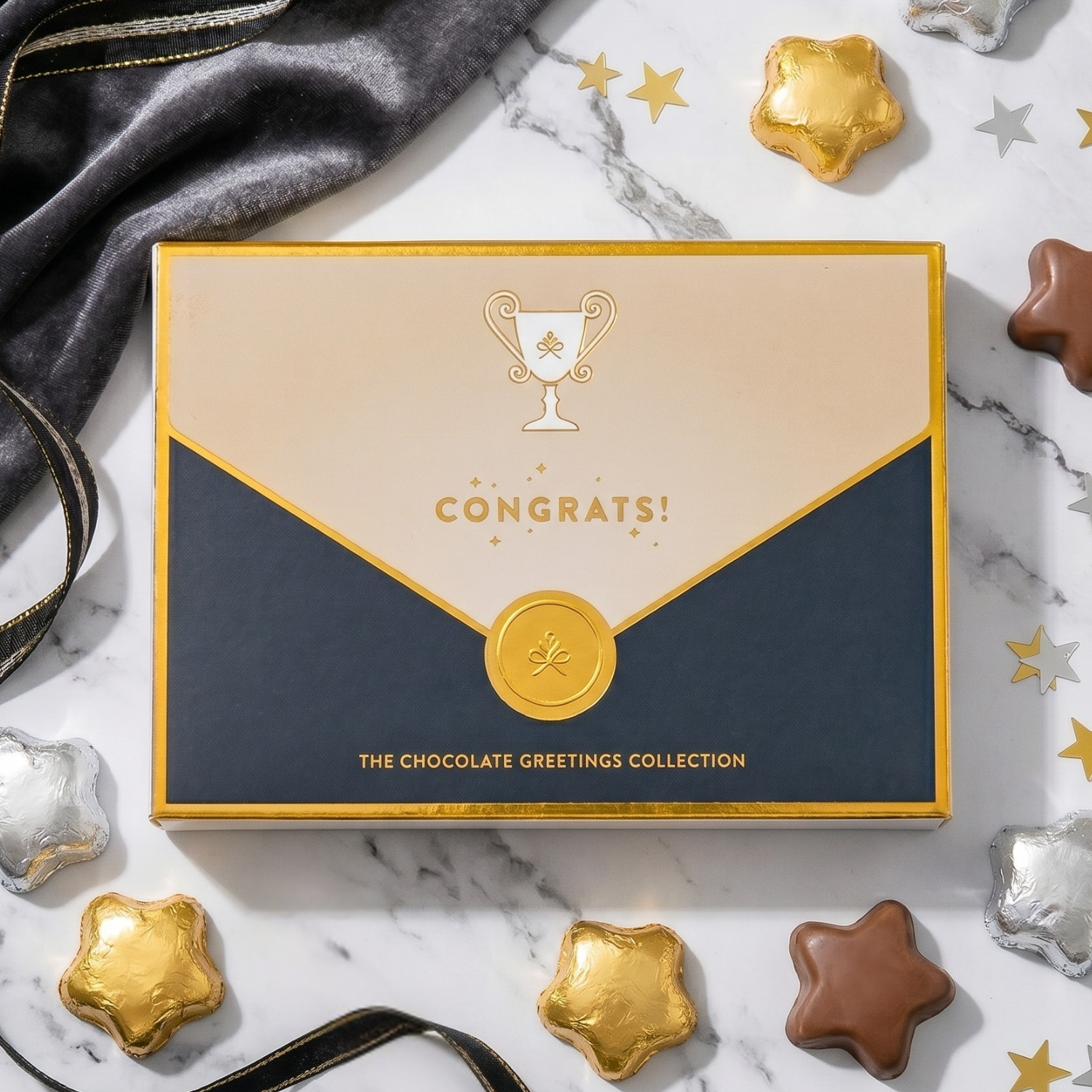 Congratulations Chocolate Gift Box | Edible Greeting Card