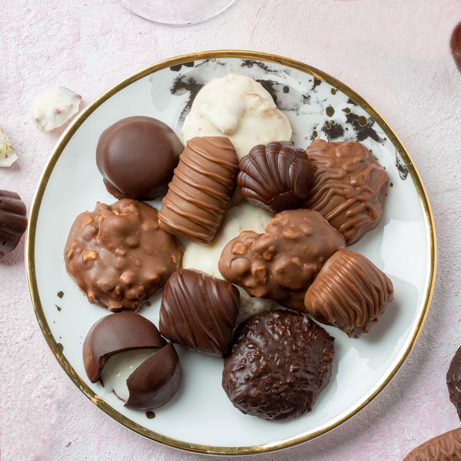 Chocolate Gift Basket, Gift Tin with Assorted Chocolates