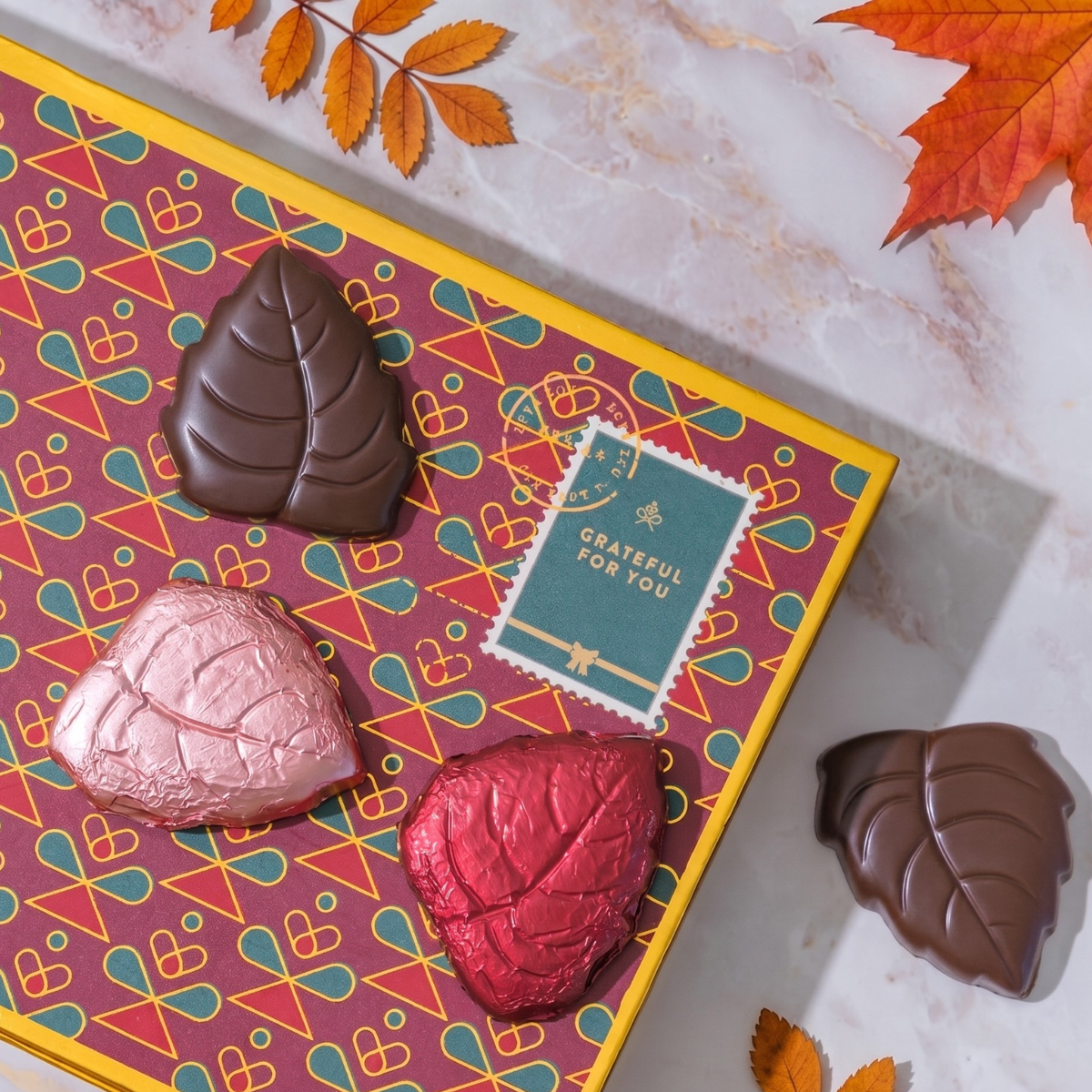 Thanksgiving Chocolate Greeting Card Gift Box – Bonnie and Pop