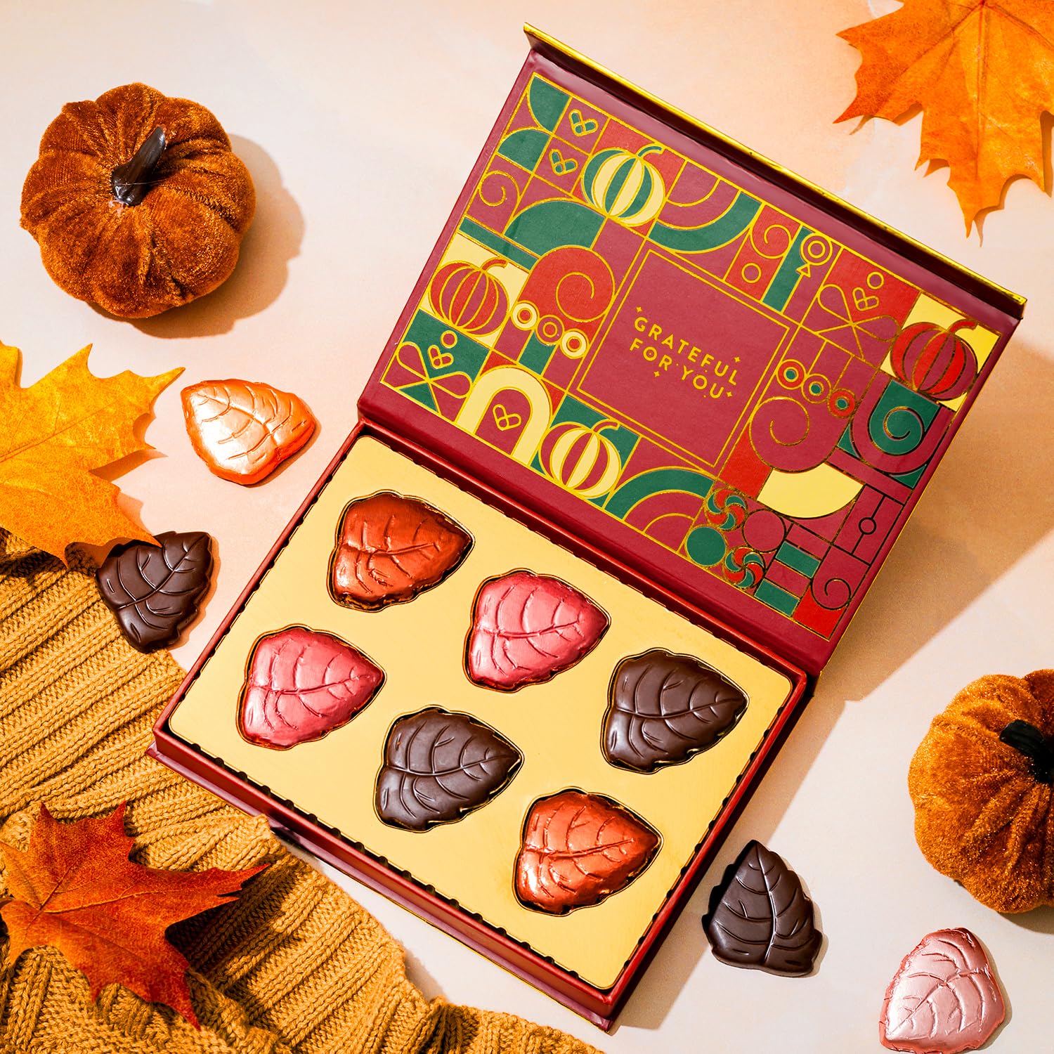 Thanksgiving Chocolate Greeting Card Gift Box – Bonnie and Pop