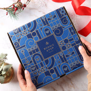 Holiday Gift Tin- Chocolate Assortment- Blue
