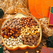 Fall Nut Gift Basket in Pumpkin-Shaped Box – Bonnie and Pop