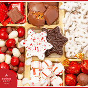 Christmas Gift Basket – Chocolate & Nuts Gourmet Gift Basket in Keepsake Tin