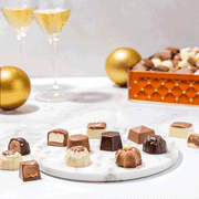 Chocolate Gift Basket – Belgian Truffles in Keepsake Box