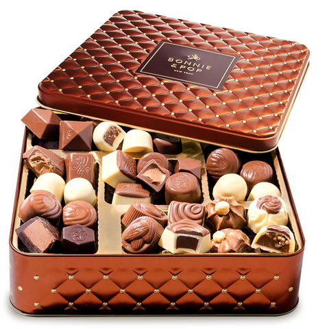 Chocolate Gift Basket – Belgian Truffles in Keepsake Box