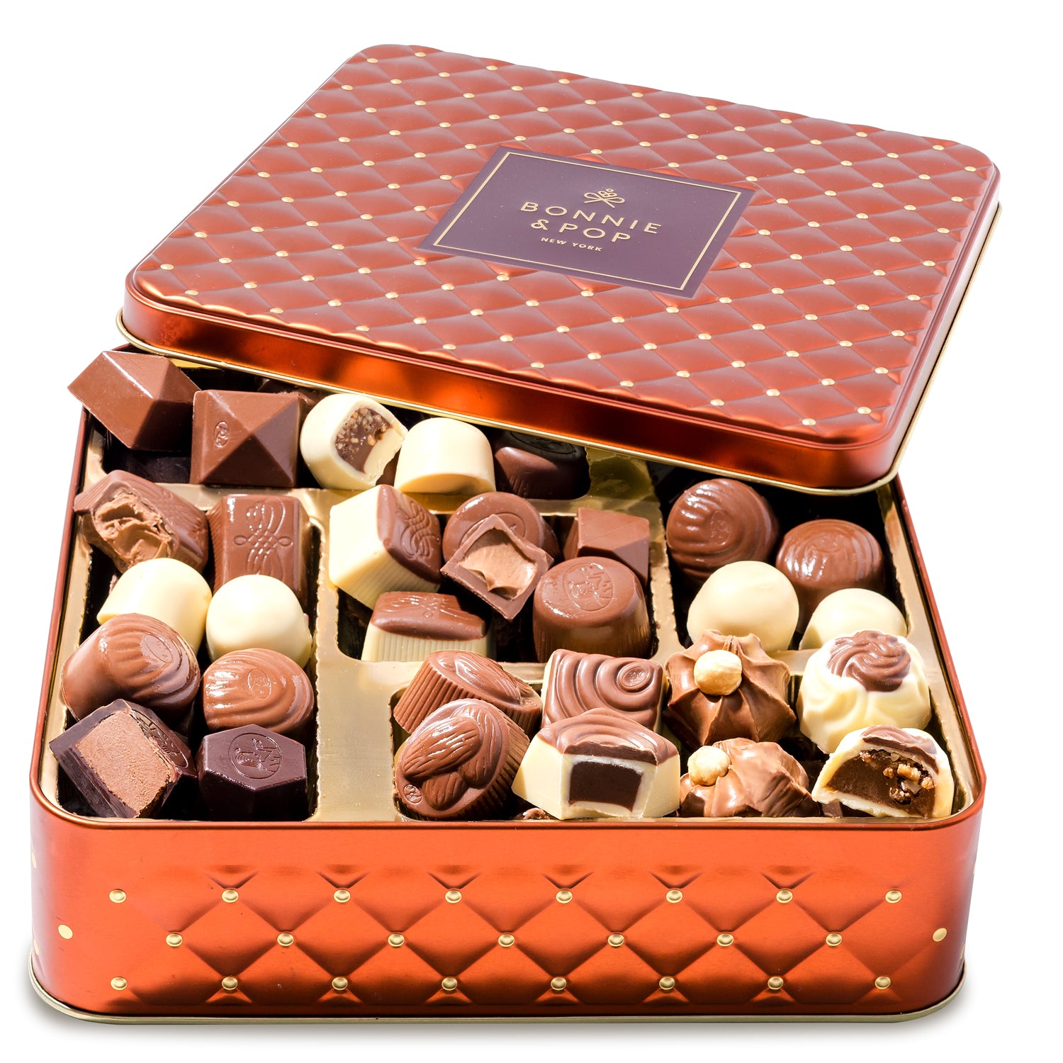 Chocolate Gift Basket – Belgian Truffles in Keepsake Box