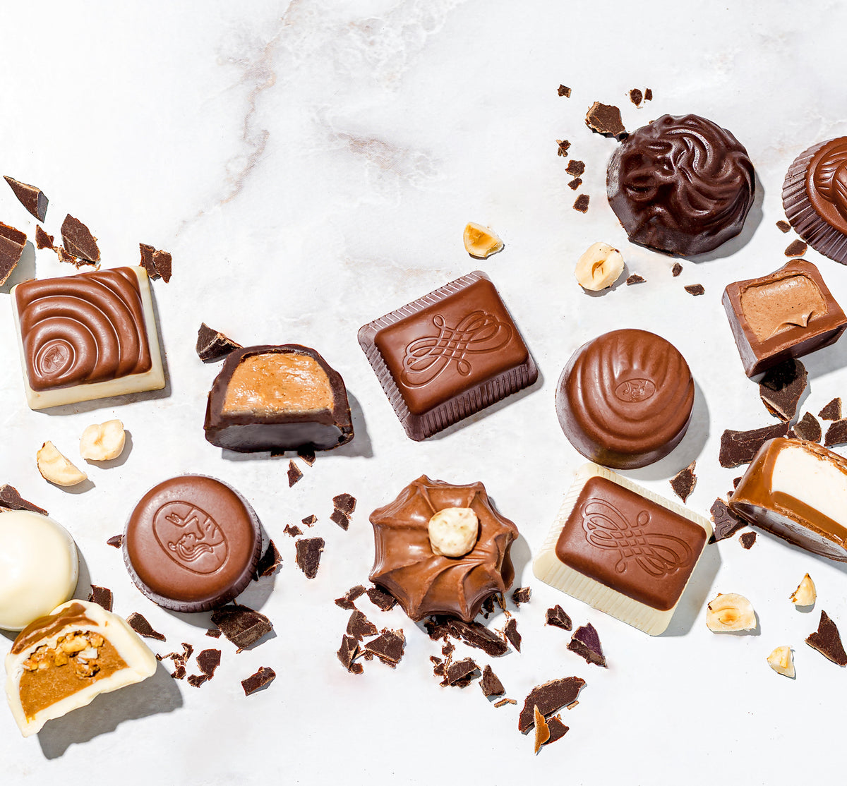 Chocolate Gift Basket, Gift Tin with Assorted Chocolates