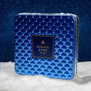 Holiday Gift Tin- Chocolate Assortment- Blue