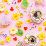 Heart Tray & Basket with Dried Fruit