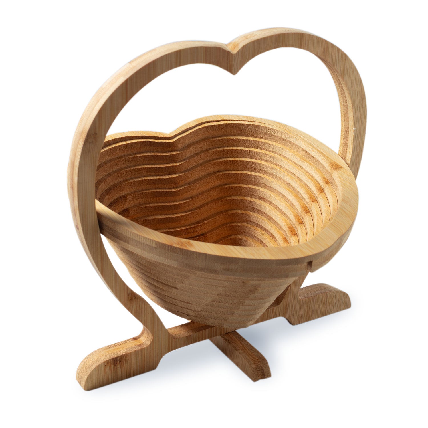 Heart Tray & Basket with Dried Fruit