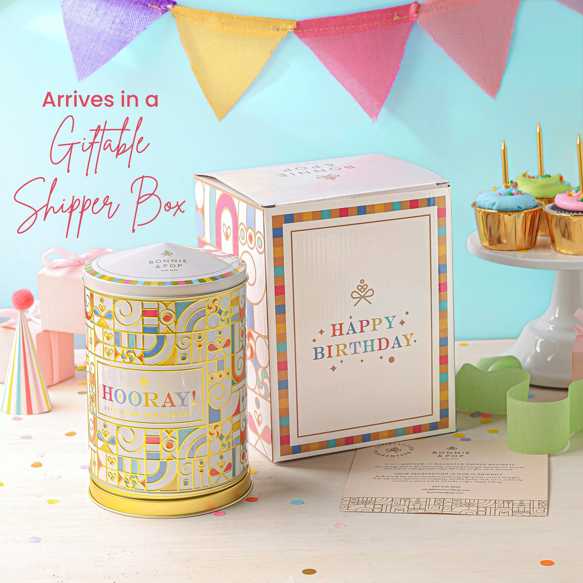 Happy Birthday Tin - Summer Edition