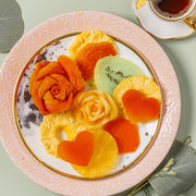 Heart Tray & Basket with Dried Fruit