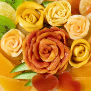 Heart Tray & Basket with Dried Fruit