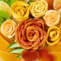Heart Tray & Basket with Dried Fruit