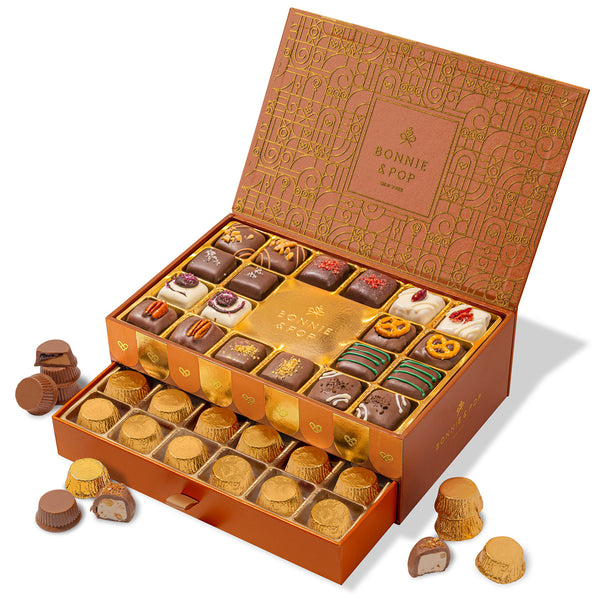 Two-Tier Belgium Truffle Gift Box – Bonnie and Pop