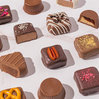 Christmas Chocolate Gift – Gourmet Belgium Truffle Gift Box with Over 30 Assorted Holiday Chocolates