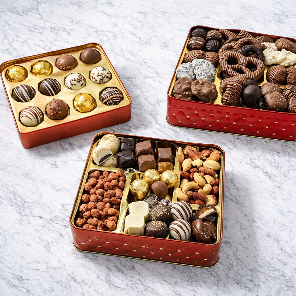 Bonnie and Pop Ultimate Chocolate Gift Bundle (3-Piece Gourmet Assortment Set)