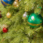 Christmas Gift- Festive Ornament Tins Filled with Gourmet Chocolate Bon Bons- Set of 3