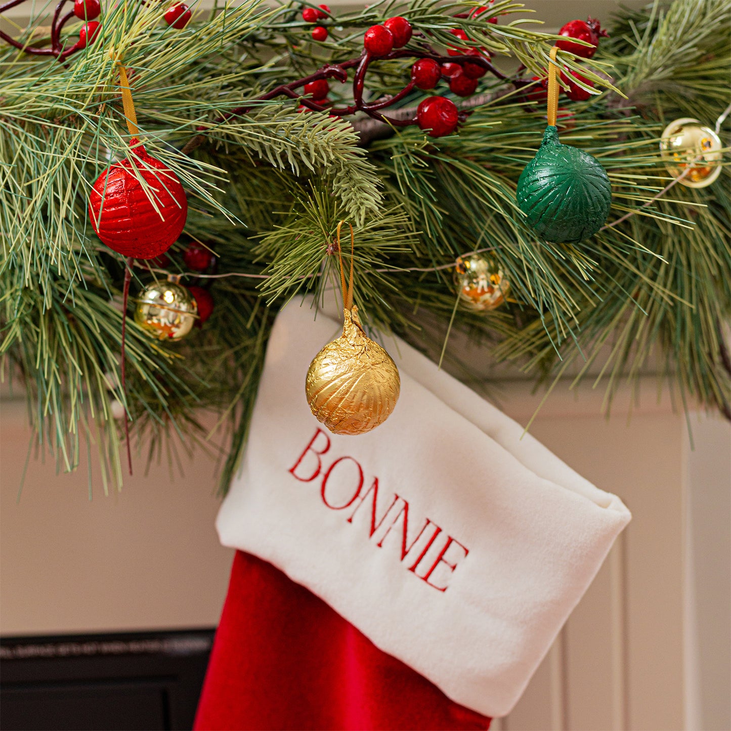 Nutcracker Ornament Chocolate Gift Box | Edible Chocolate Christmas Tree Ornaments | Bonnie & Pop