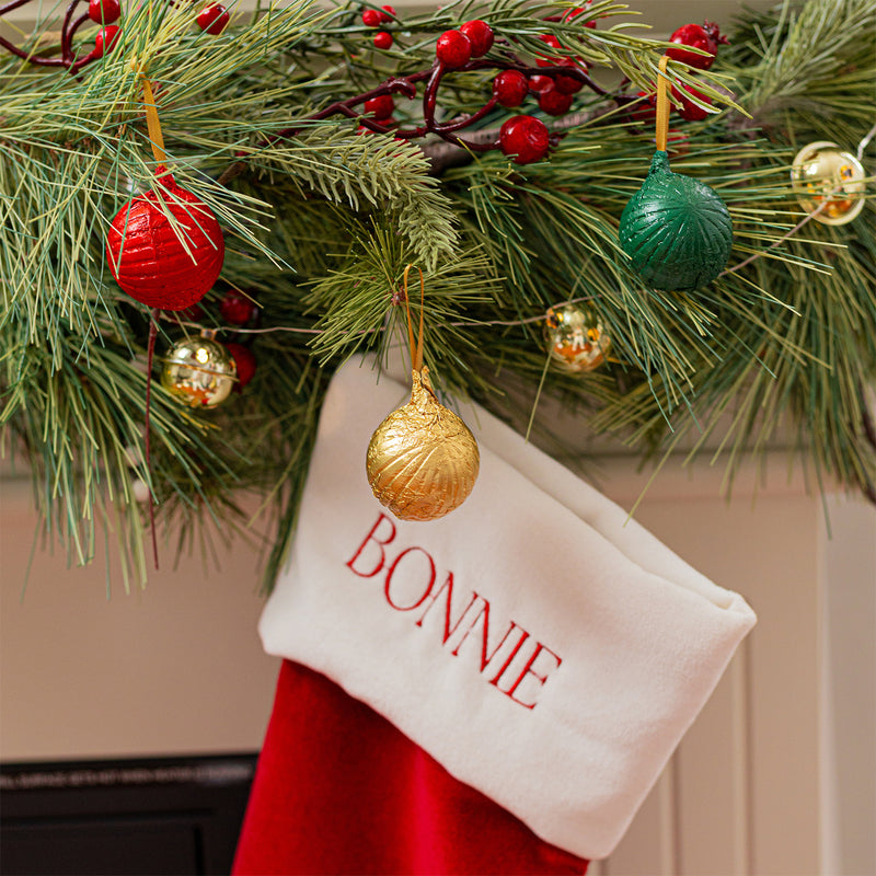 Nutcracker Ornament Chocolate Gift Box | Edible Chocolate Christmas Tree Ornaments | Bonnie & Pop