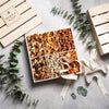 Thanksgiving Gift – Gourmet Nut Crate with 6 Compartments of Sweet & Savory Snacks