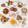 Christmas Tin with Assorted Holiday Treats- Extra Large