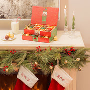 Nutcracker Ornament Chocolate Gift Box | Edible Chocolate Christmas Tree Ornaments | Bonnie & Pop