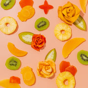 Dried Fruit Gift Basket with Wooden Tray – Exotic, Healthy Fruit Variety