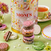 Mother’s Day Gift Basket – Musical Rotating Chocolate Carousel with Gourmet Chocolate Covered Oreos