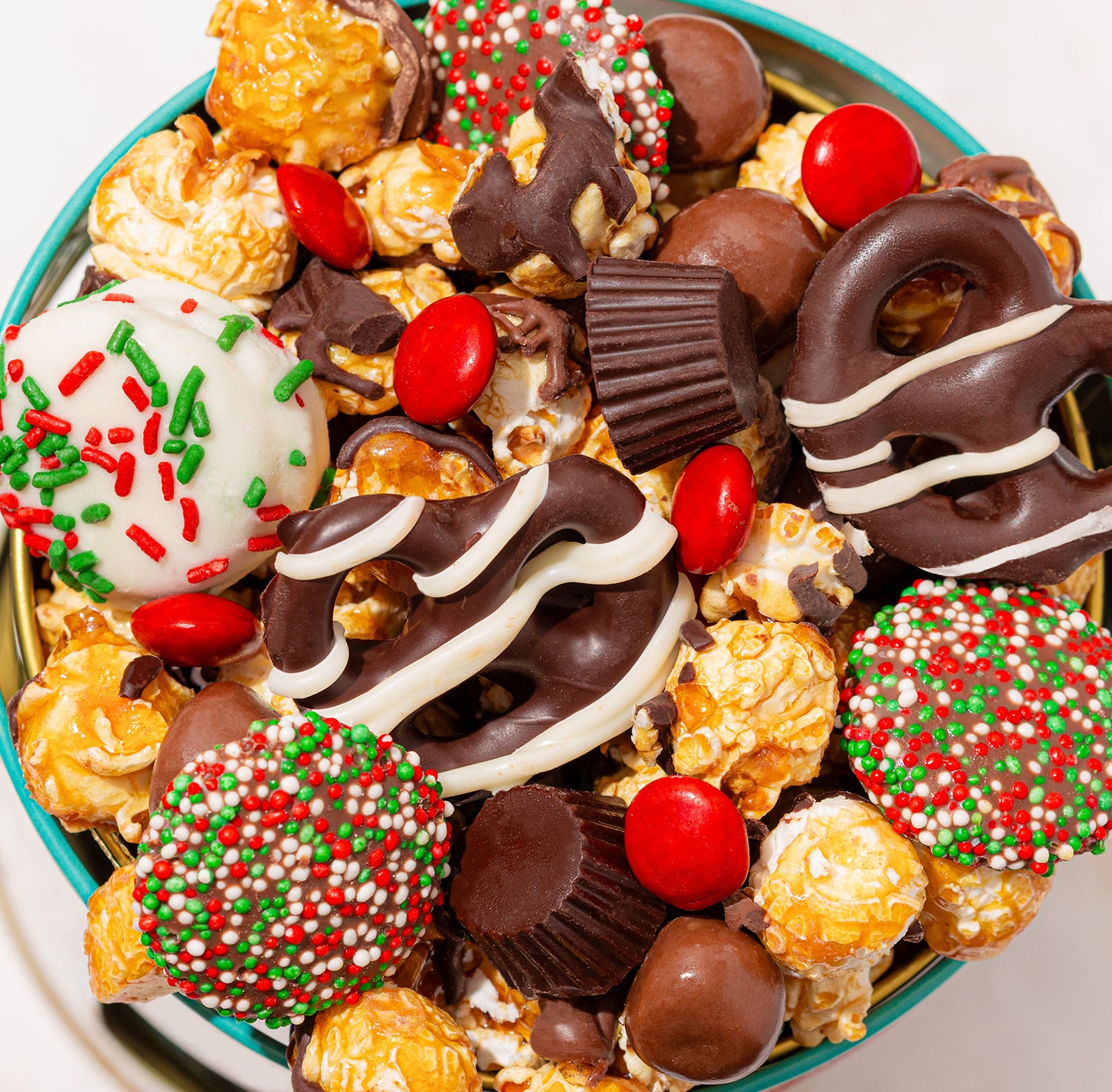 Christmas Gift Basket – Nutcracker Sweets Crate in Festive Wooden Box