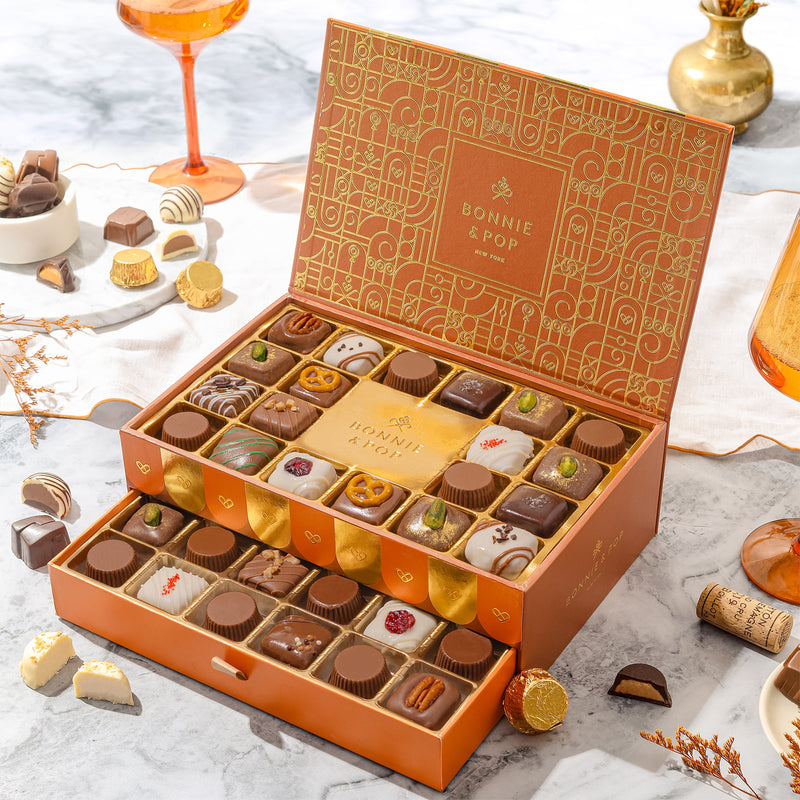 Two-Tier Belgium Truffle Gift Box