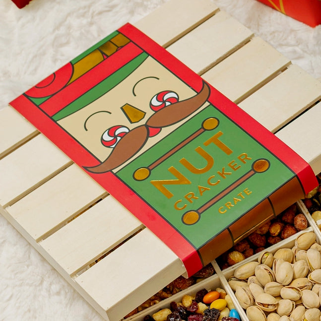 Deluxe Holiday Nut and Snack Gift Crate