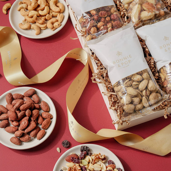 Nut Gift Basket Gold Thumbnail