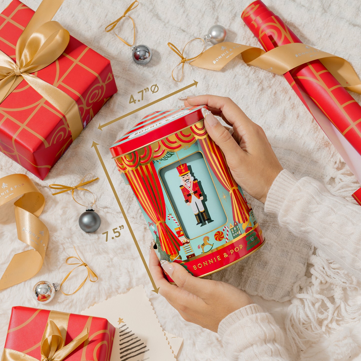 Christmas Musical Gift Tin