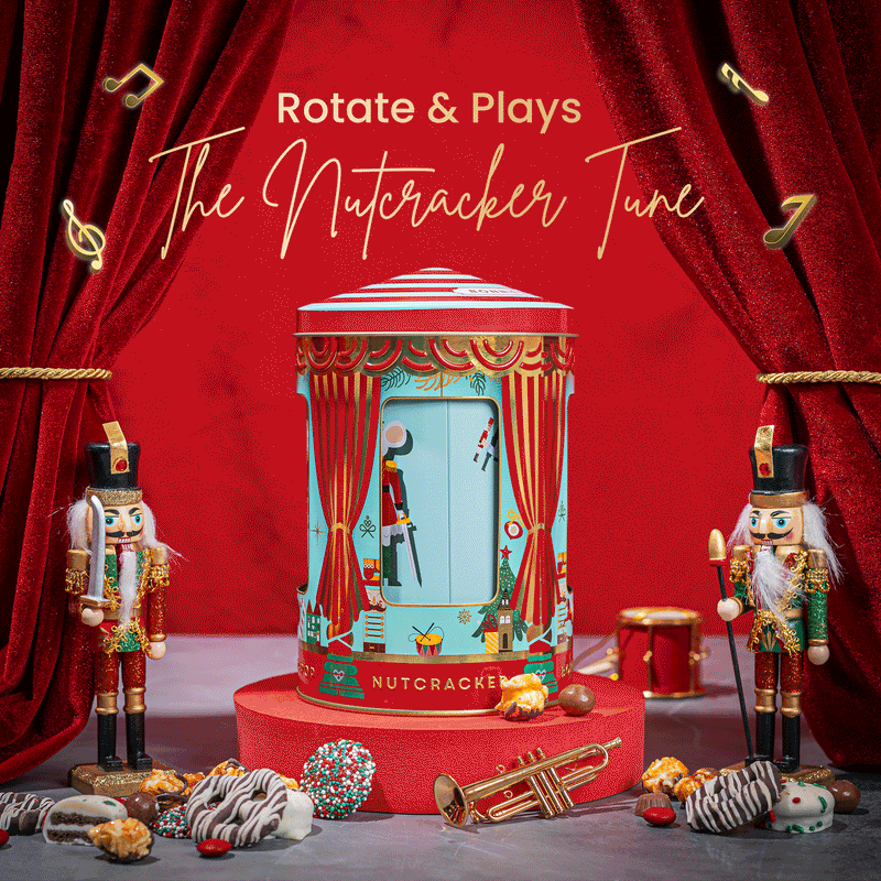 Christmas Musical Gift Tin