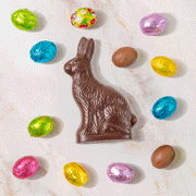 Easter Chocolate Gift Basket Egg – Gourmet Easter Candy & Chocolate Assortment Gift for Kids, Women & Family