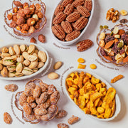 Mother's Day Gift Basket, Heart Box with Gourmet Nuts Assortment