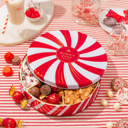 Christmas Gift Basket – Holiday Treat Assortment Box with Chocolates, Nuts & Caramels