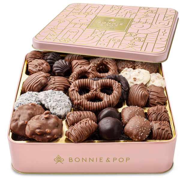 Chocolate Gift for Her – Gourmet Chocolate Gift Box with Elegant Packaging