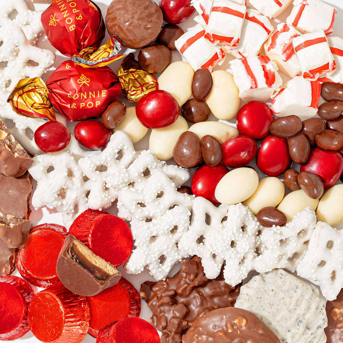 Christmas Gift Basket – Chocolate & Nuts Gourmet Gift Basket in Keepsake Tin