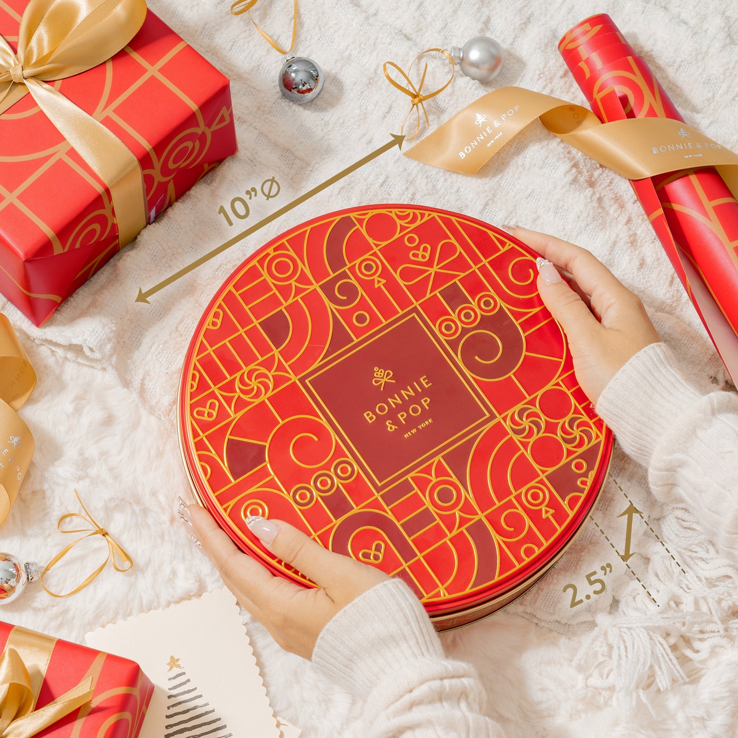 Christmas Gift Box – Holiday Treat Assortment with Gourmet